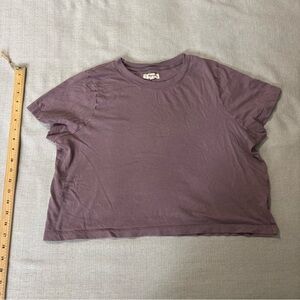 Madewell Lavender Short Sleeve Tee